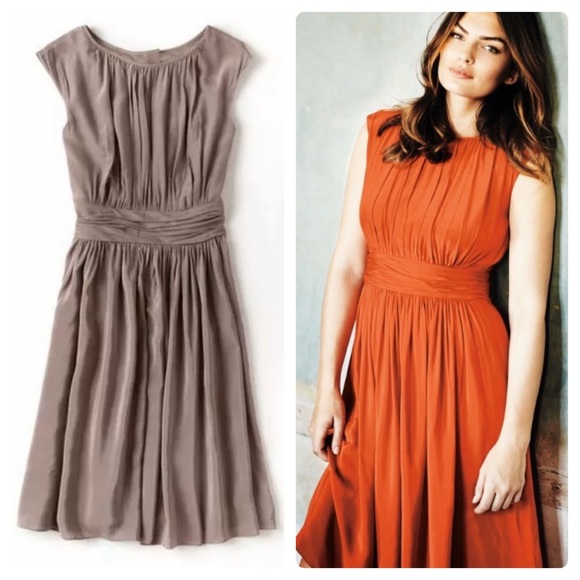 Boden Dresses & Skirts - [Boden] Taupe Selina Formal Dress